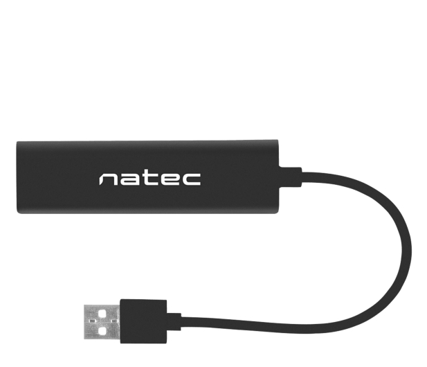 Natec HUB USB 2.0 DRAGONFLY 3-PORTY + RJ45 - 1470246 - zdjęcie 3